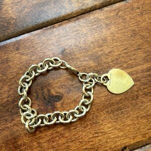 Authentic Tiffany Heart Bracelet
